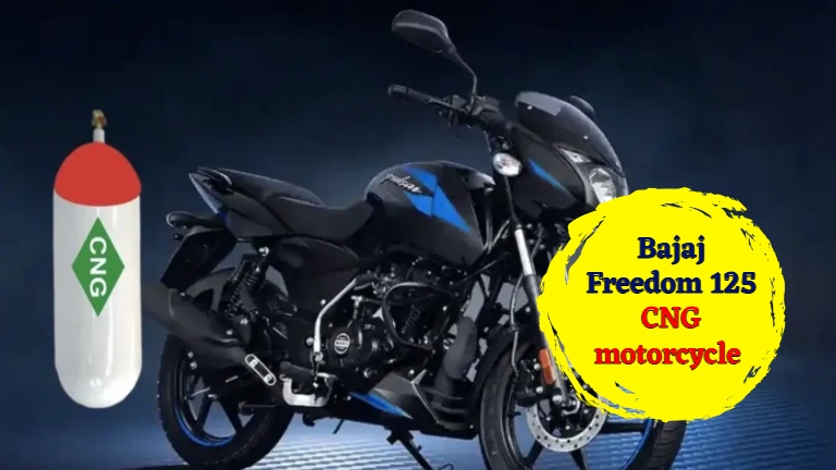 Bajaj Freedom 125 CNG motorcycle