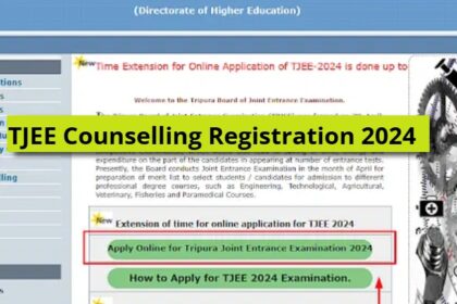 TJEE Counselling Registration 2024